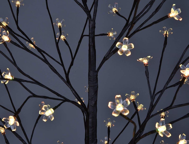 Lightshare Cherry Blossom Lighted Tree 5 Feet, RGB with Remote Control, 16 Color-Changing Modes - Image 4